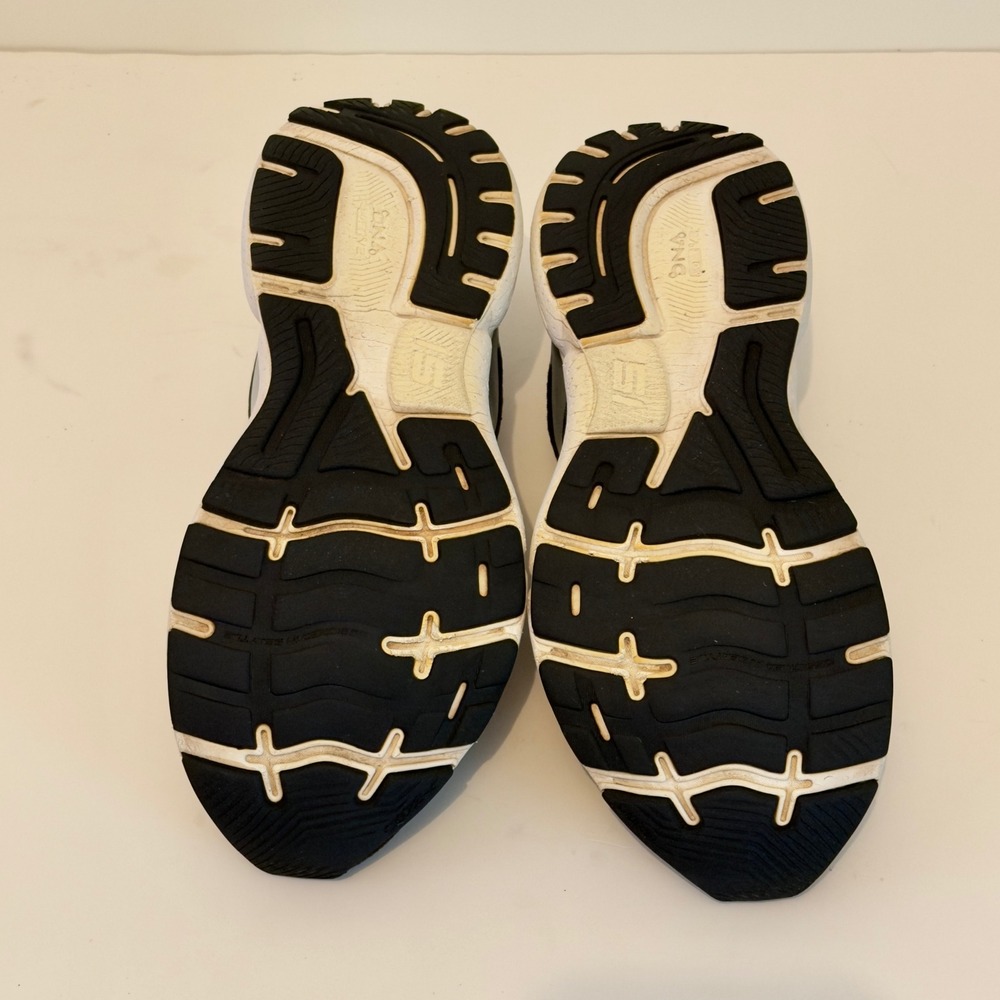 Brooks Ghost 15 Womens Running Shoes Black White Silver 1203801B012 Size 10 B - Picture 5 of 6